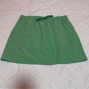 Reel Legends Active Light Green Skirt with Shorts/ Skort